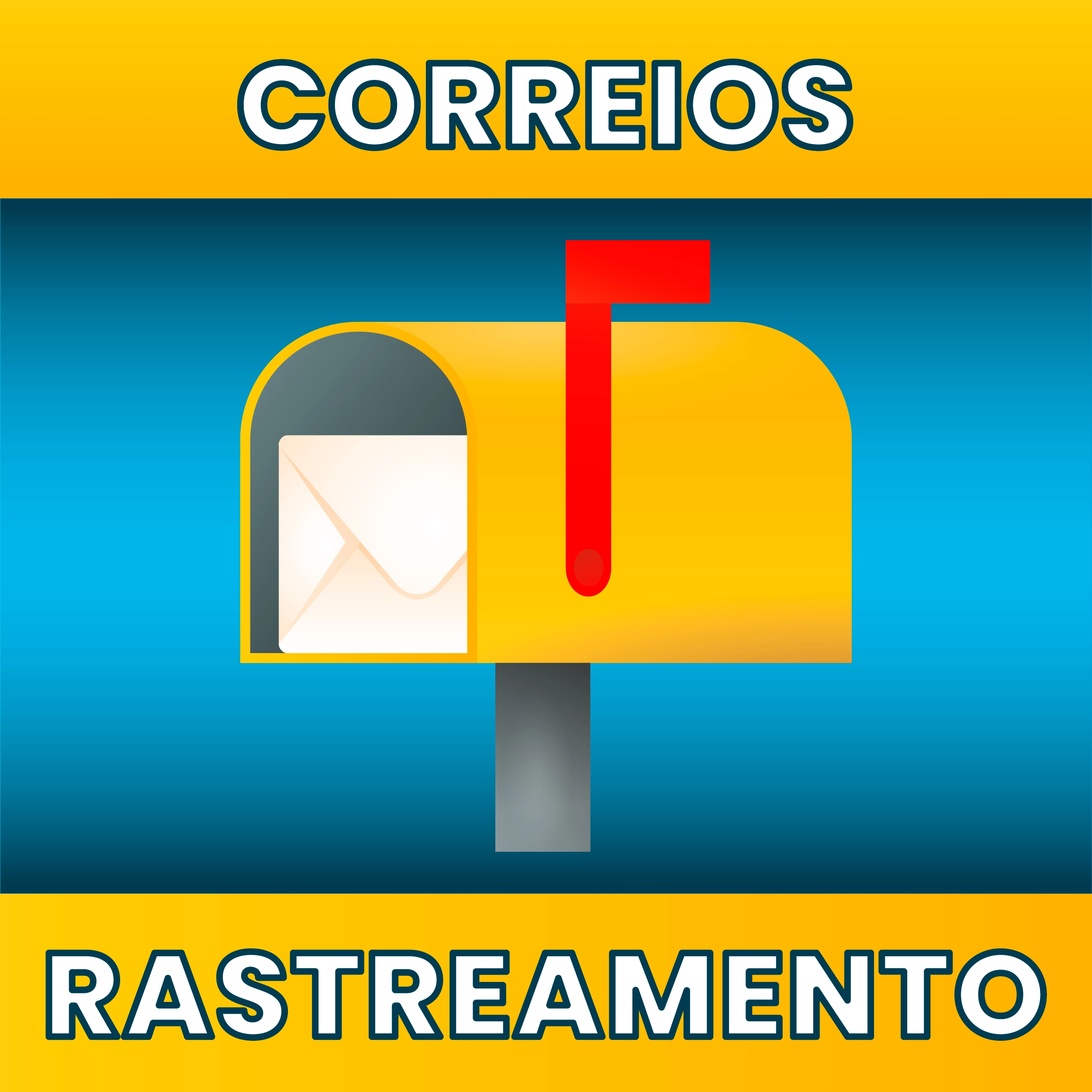 imagem contendo um pacote dos correios rastreamento
