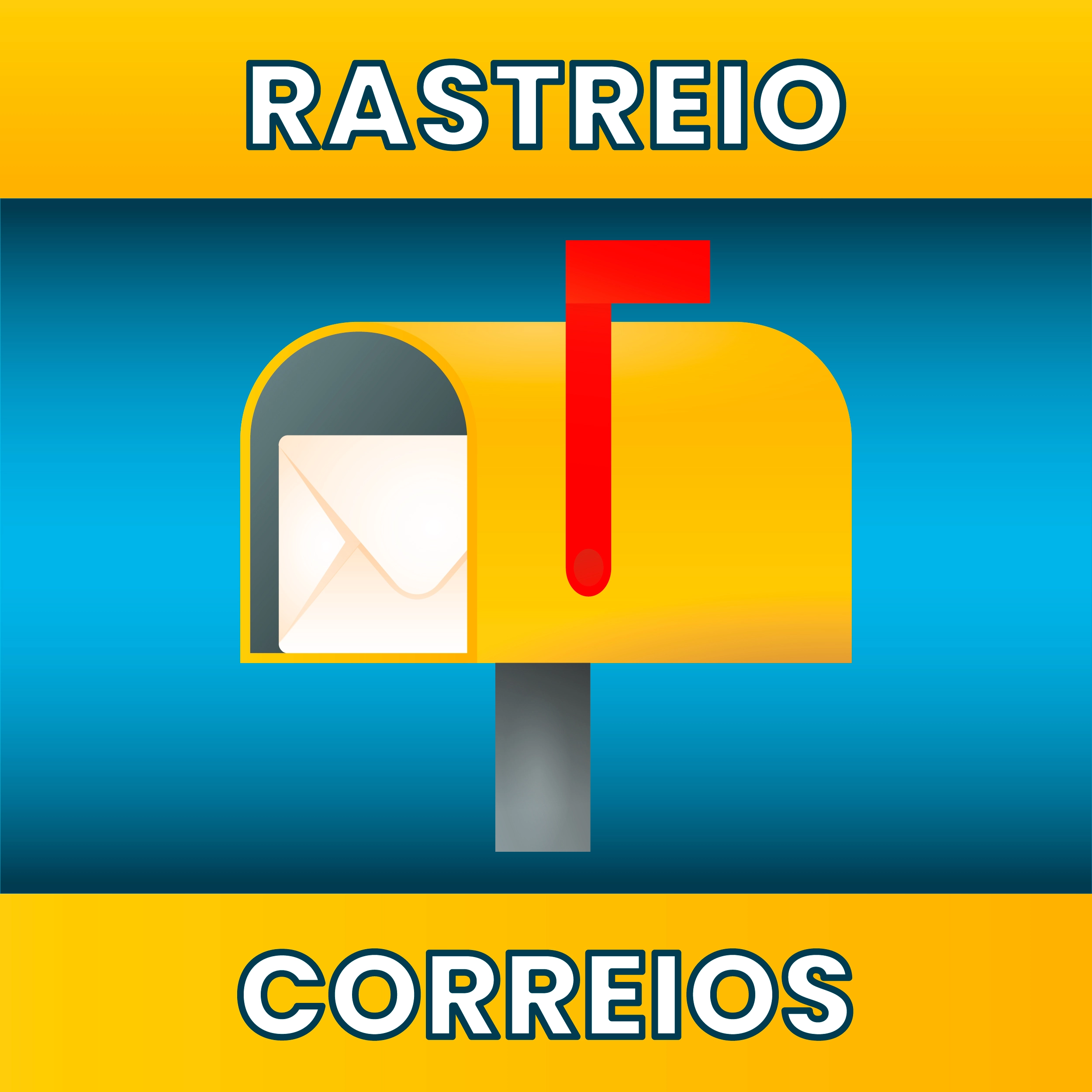 imagem contendo um pacote do rastreio correios